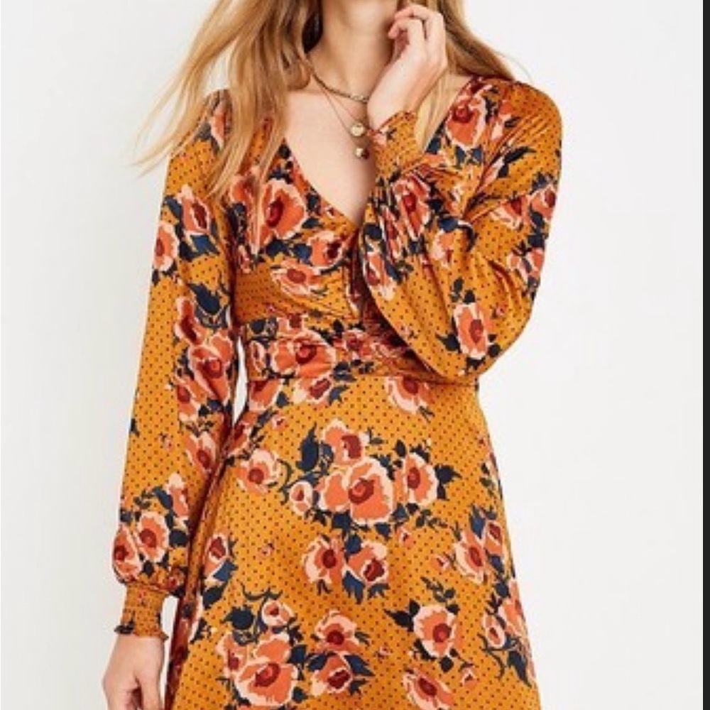 Free People Morning Light Mini Dress